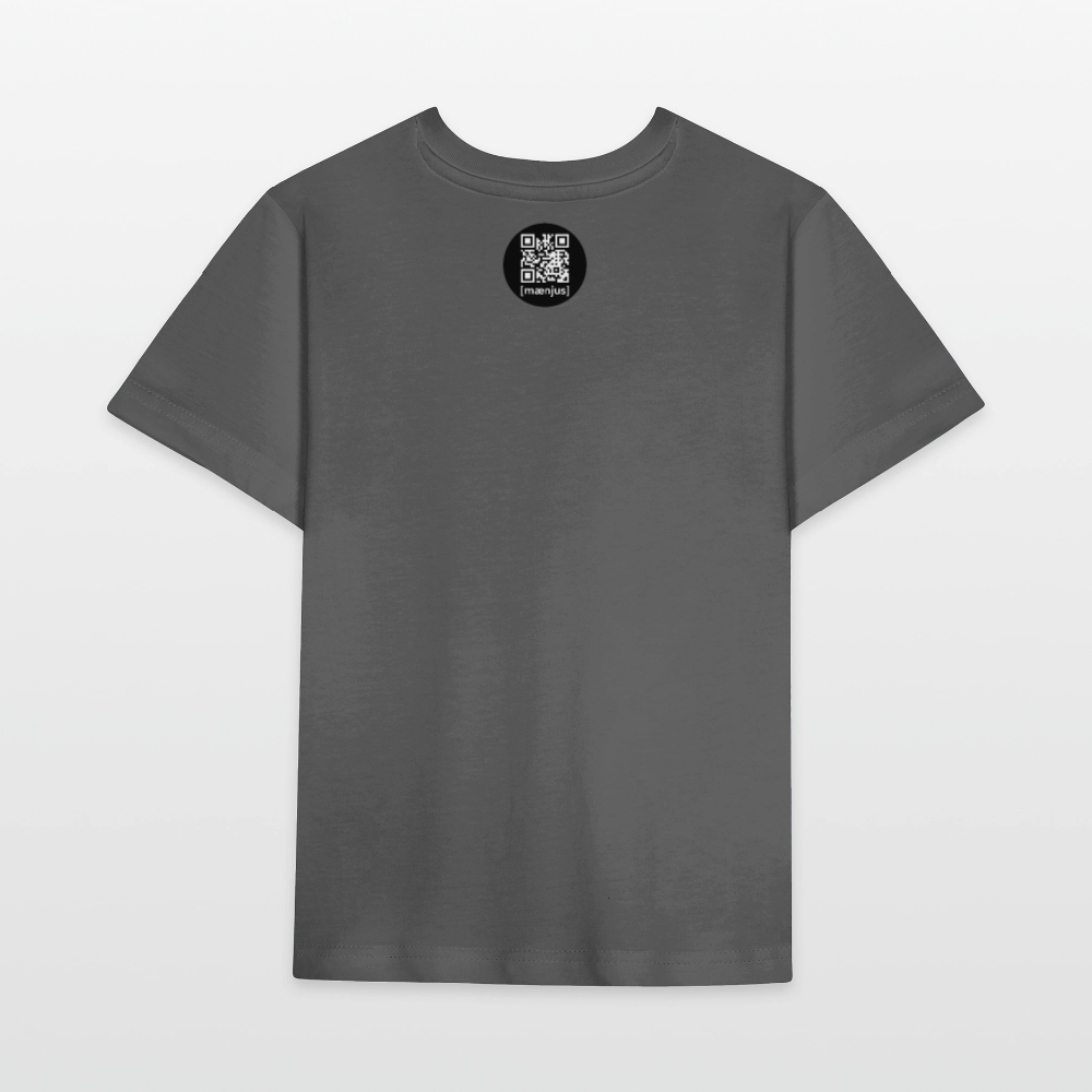 MNJS KIDS T-Shirt mit WELCOME TO THE JUNGLE PRINT - Anthrazit