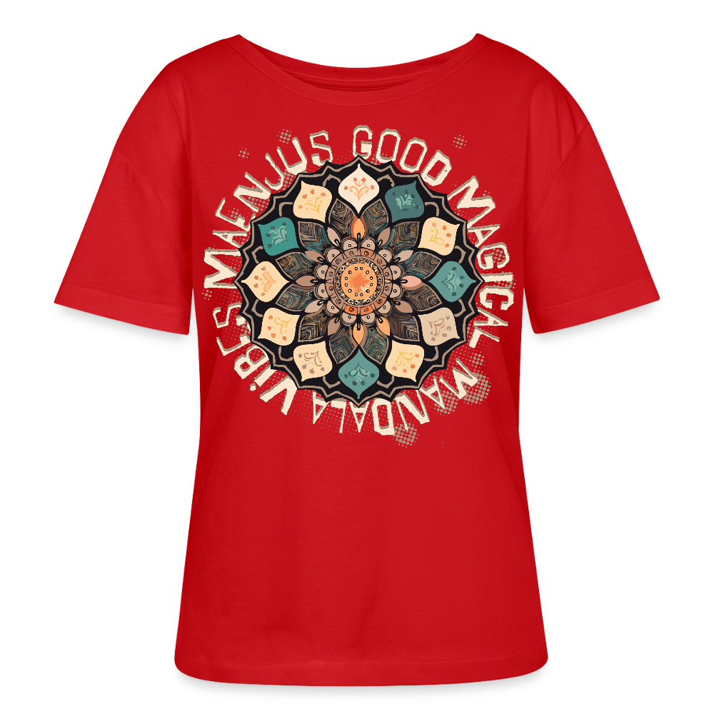 Stanley/Stella Relaxed Rundhals Frauen Bio-T-Shirt SERENA - Rot