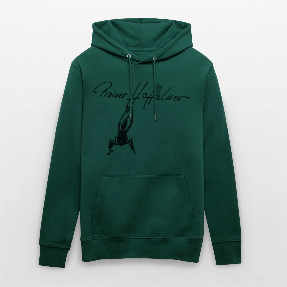 Unisex Bio-Hoodie mit TUSCHEMÄNNCHEN PRINT - Forest