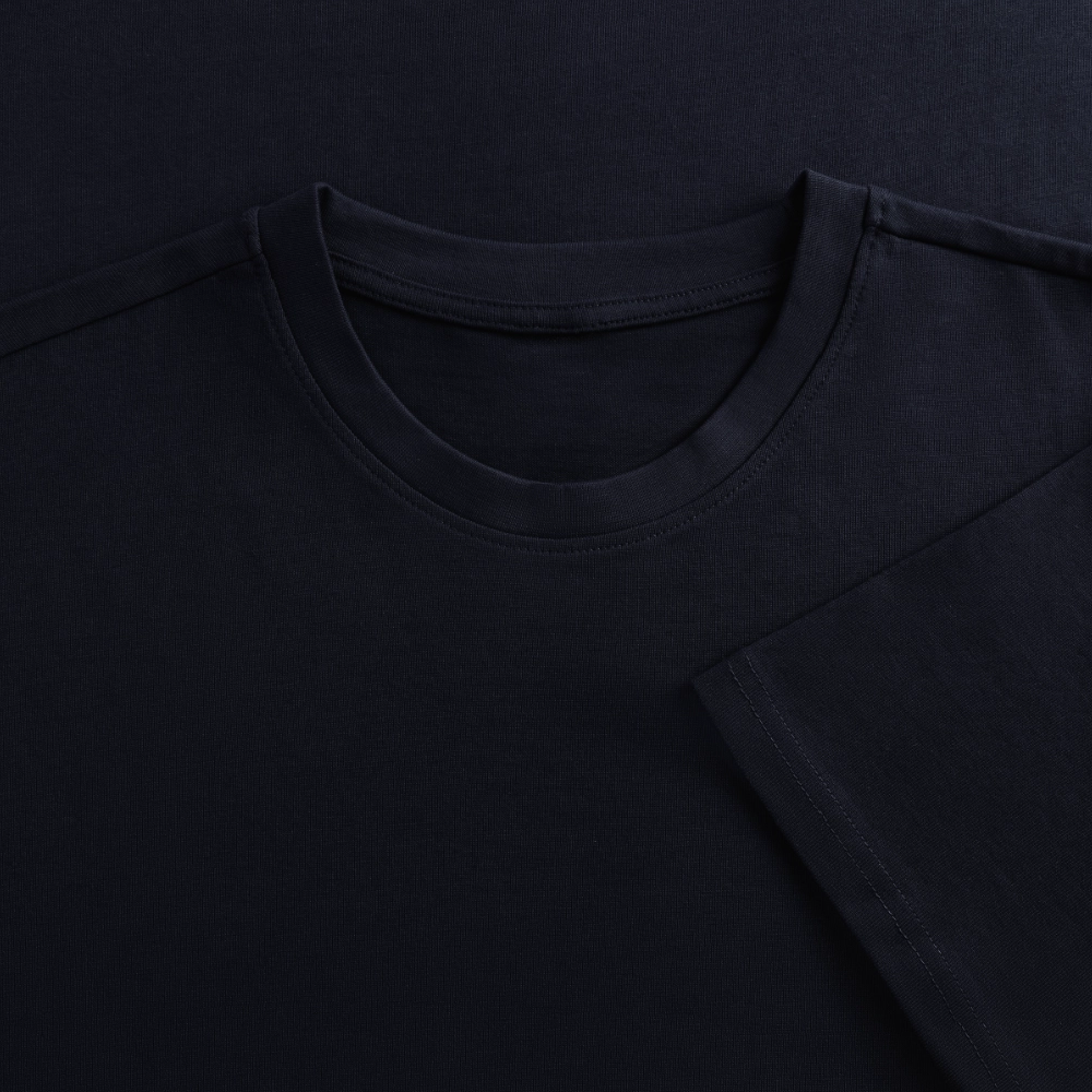 Heavy Oversize T-Shirt mit SUN KISSED PRINT - French Navy
