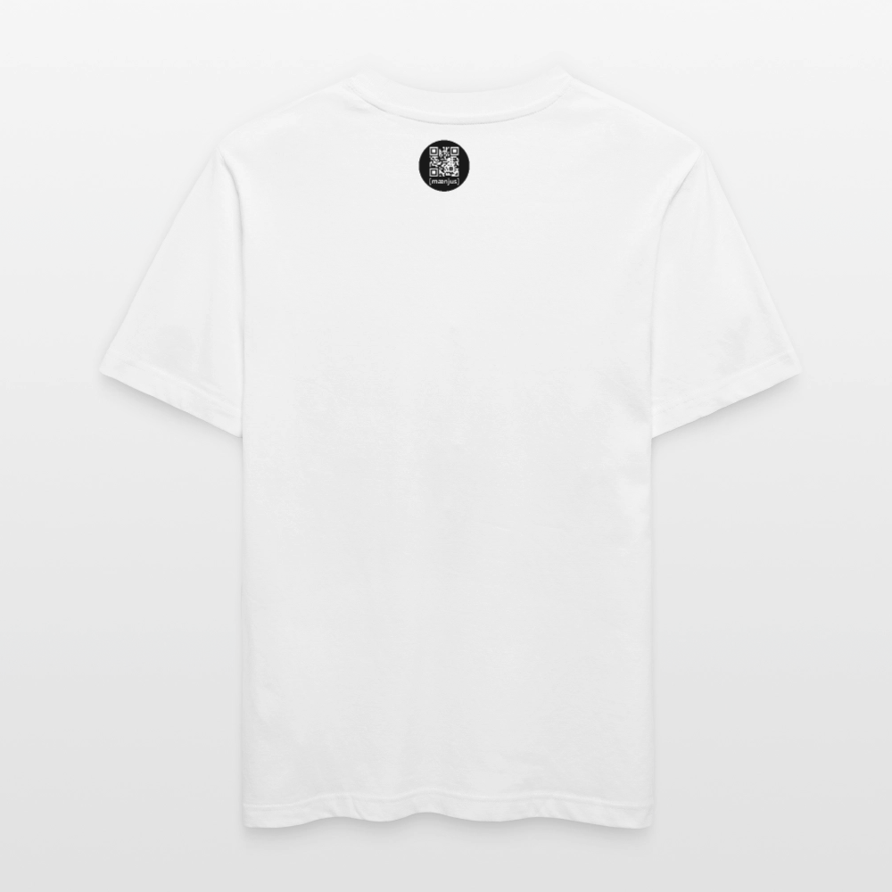 Unisex Bio-T-Shirt mit KEEP CALM PRINT - Weiß