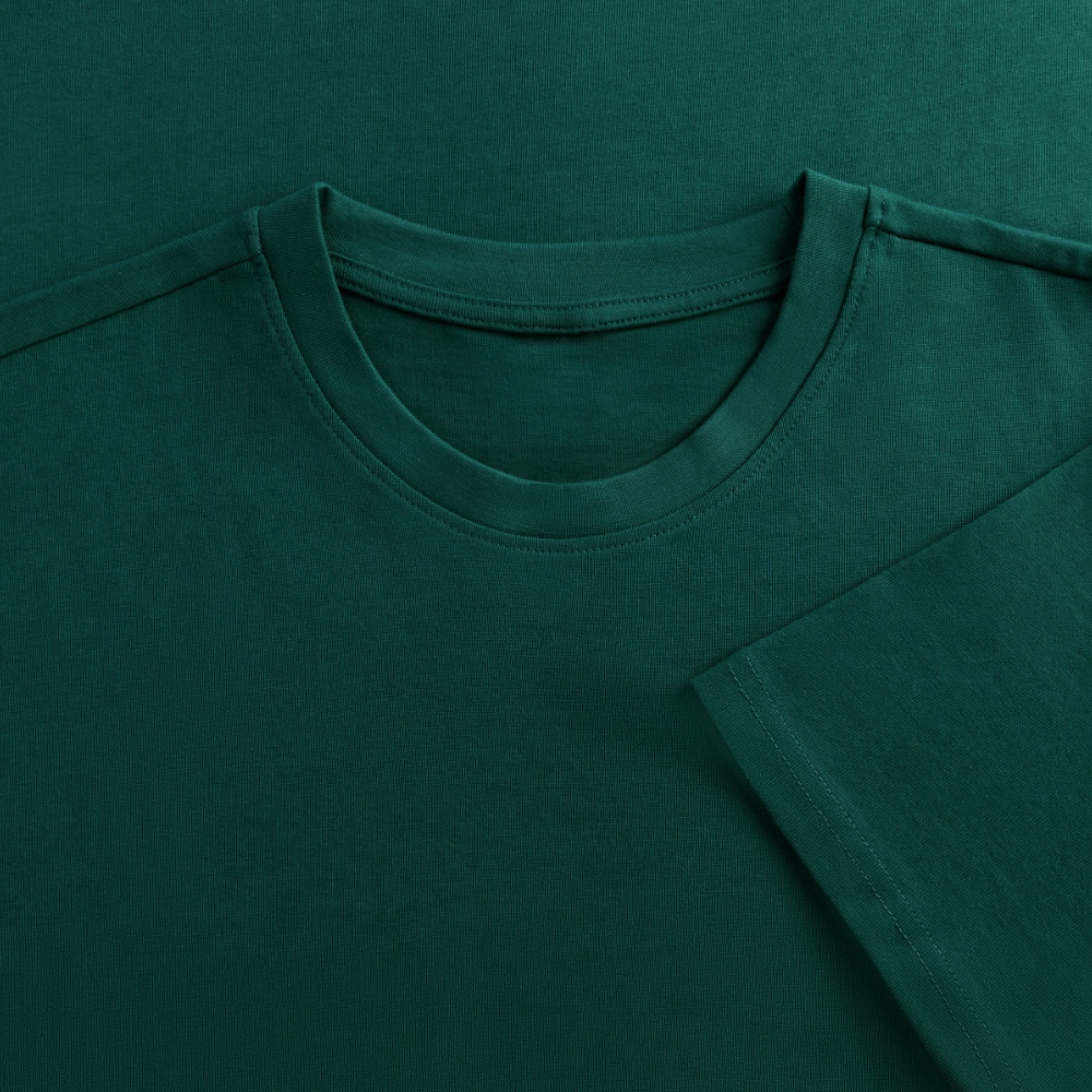 Heavy Oversize T-Shirt mit SUN KISSED PRINT - hunter Green