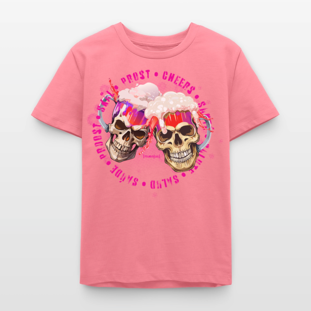 MNJS TEENS Bio T-Shirt mit OKTOBERFEST EDITION GIRLS PRINT - Pink 