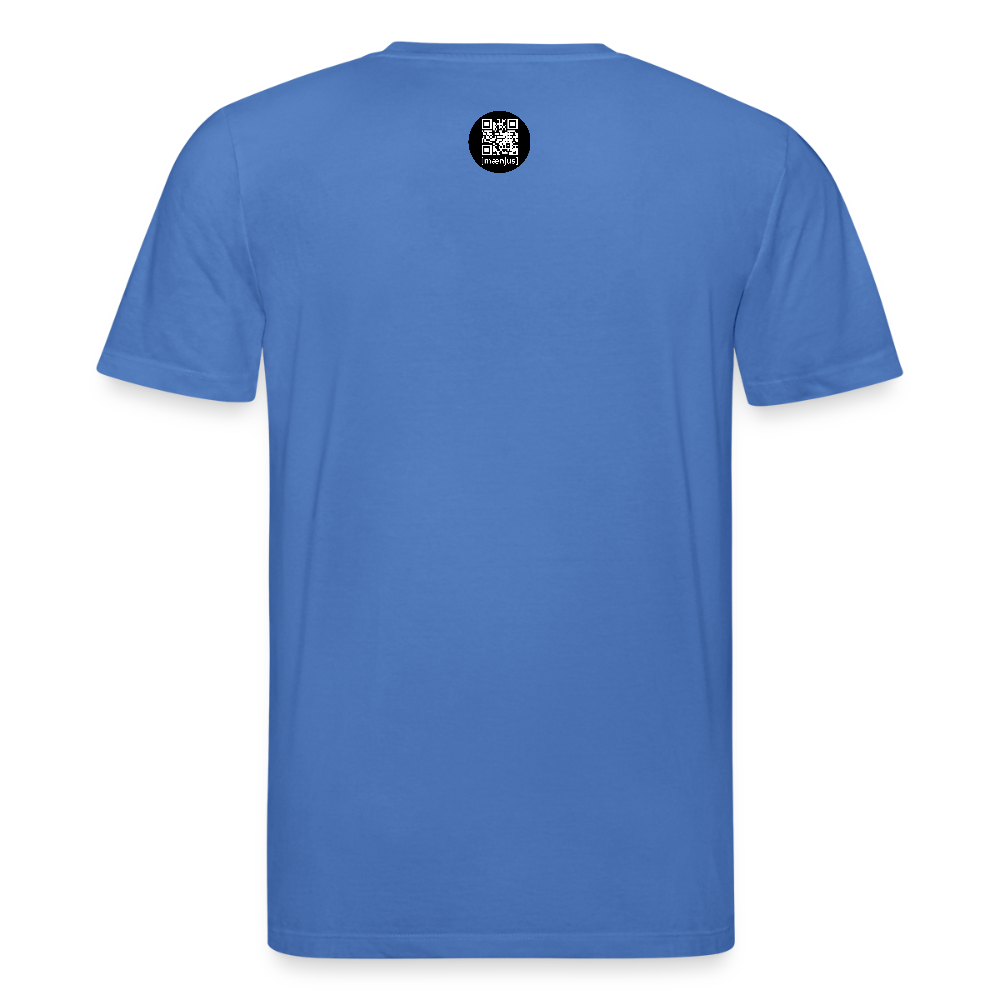 Unisex Bio-T-Shirt mit OKTOBERFEST SKULL BOY PRINT - Achtsames Blau