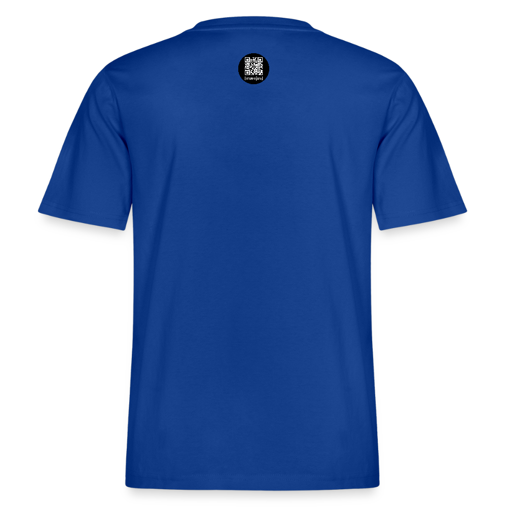 Unisex Bio-T-Shirt mit KEEP CALM PRINT - Dunkelblau
