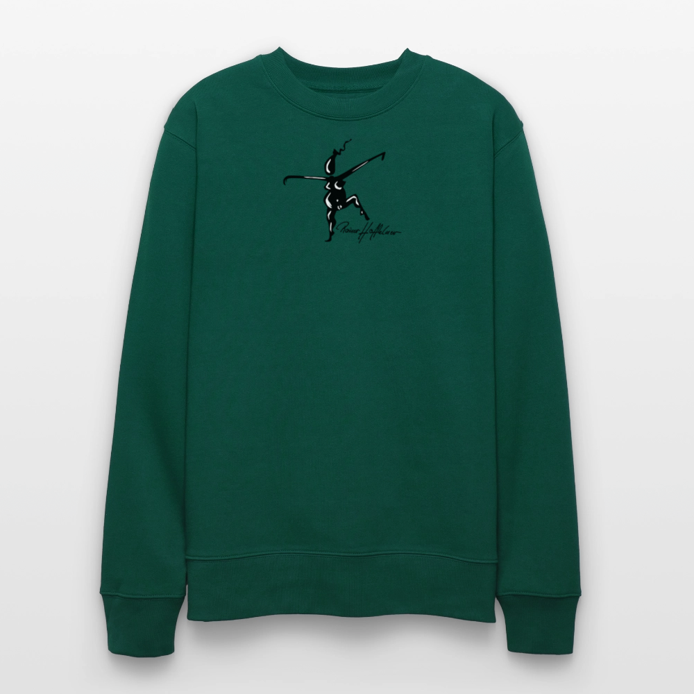 Unisex Bio-Sweatshirt mit TUSCHEWEIBCHEN PRINT - Forest
