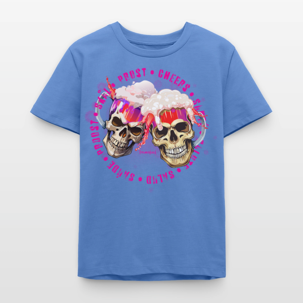 MNJS TEENS Bio T-Shirt mit OKTOBERFEST EDITION GIRLS PRINT - Blau