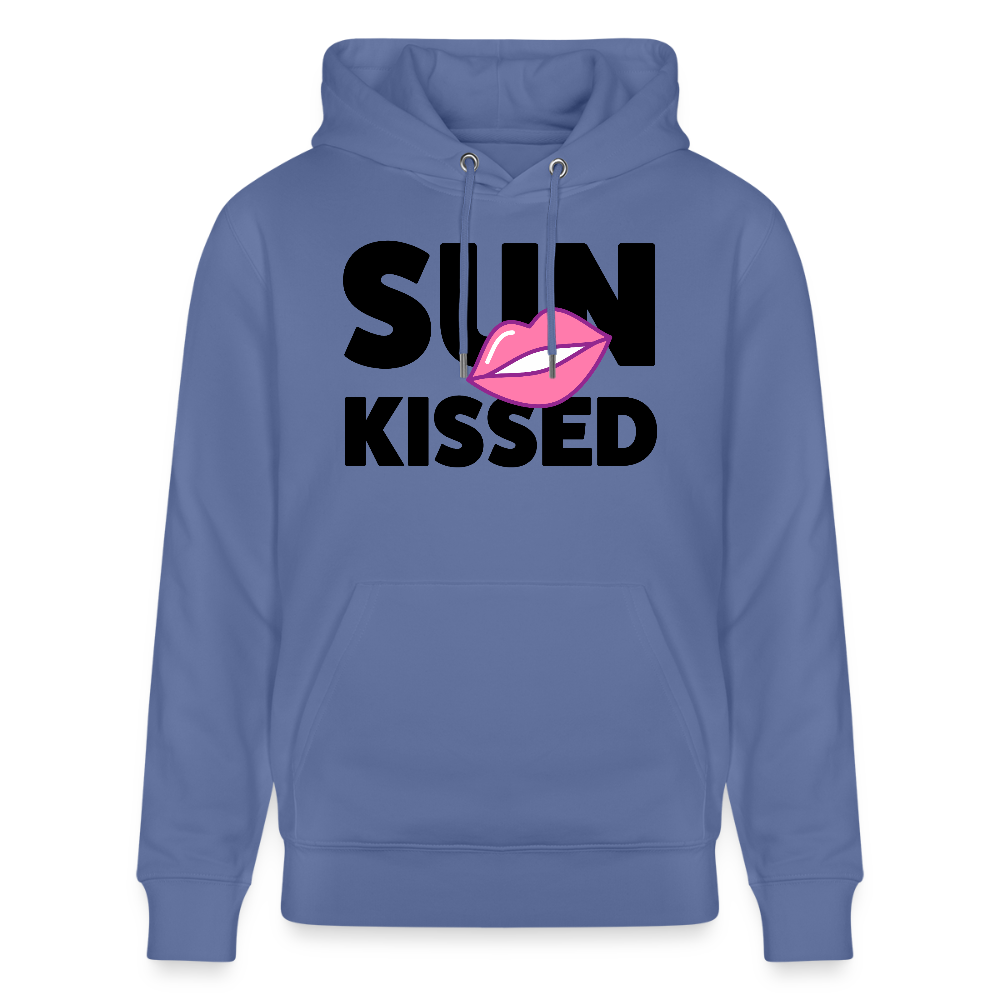 Unisex Hoodie mit SUN KISSED PRINT - Blau