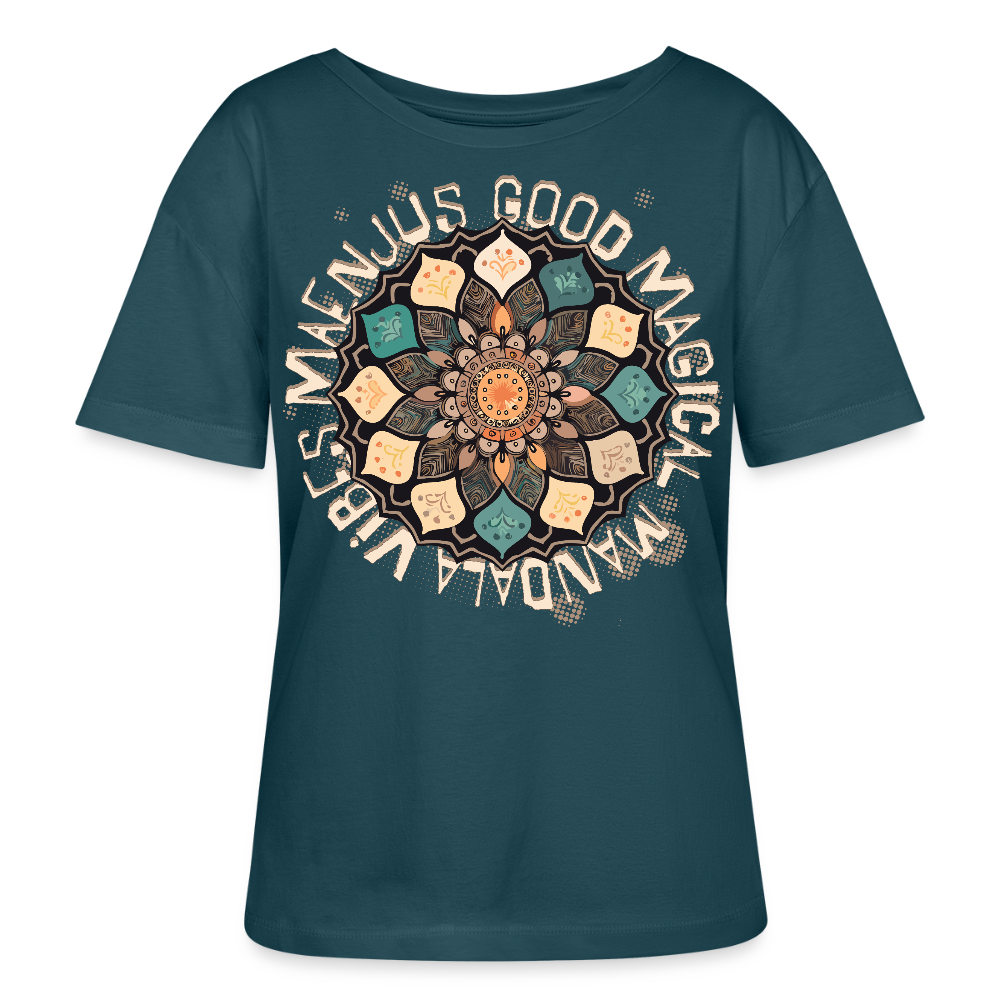 Stanley/Stella Relaxed Rundhals Frauen Bio-T-Shirt SERENA - Dunkles Petrol