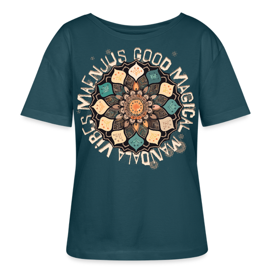 Stanley/Stella Relaxed Rundhals Frauen Bio-T-Shirt SERENA - Dunkles Petrol