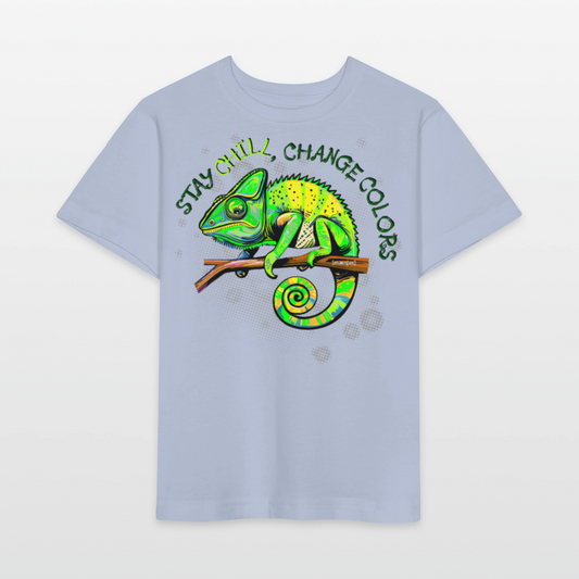 MNJS KIDS Bio T-Shirt mit CAMAELEON PRINT - Lavendel-Violett