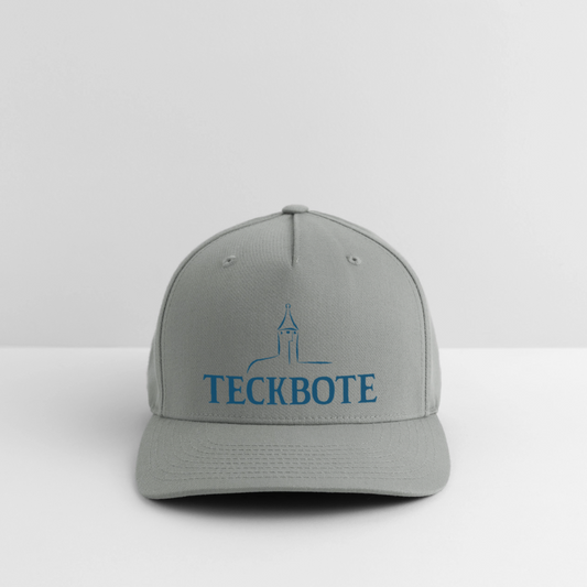 Flexfit Cap mit TECKBOTE PRINT - Grüngrau