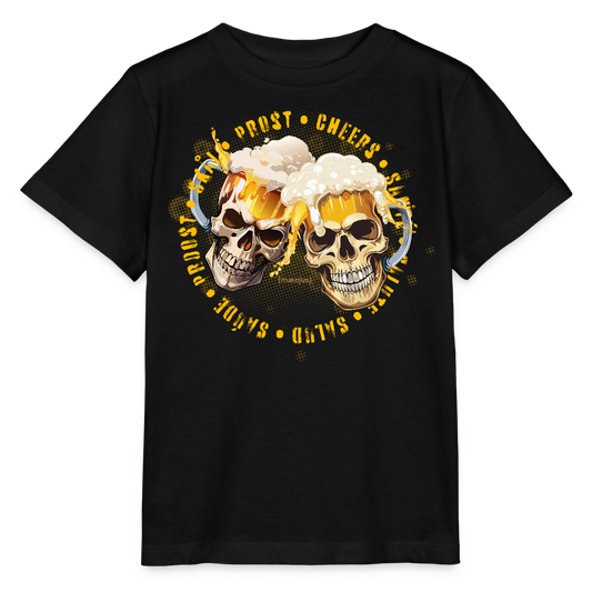 MNJS KIDS Bio T-Shirt mit OKOTBERFEST EDITION BOYS PRINT - Schwarz