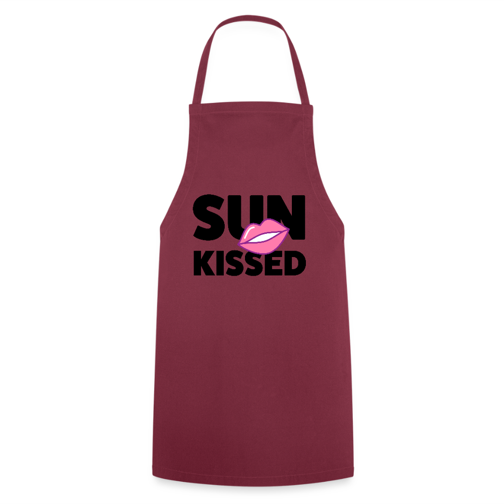 Kochschürze mit SUN KISSED PRINT - Bordeaux
