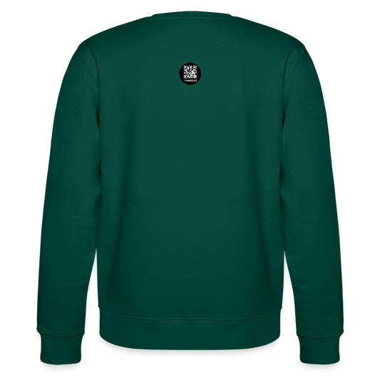 Unisex Bio-Sweatshirt mit MANDALA VIBES PRINT - Forest