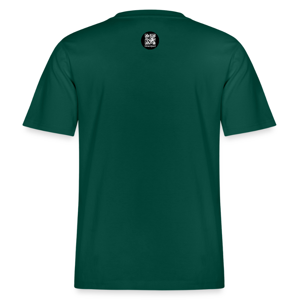 Unisex Bio-T-Shirt mit SANTASKULL FUCKTORY PRINT - Forest