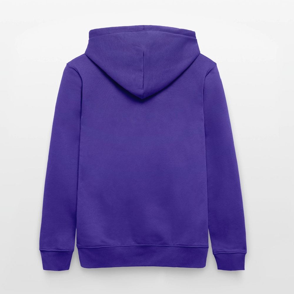 Unisex Bio-Hoodie mit KEEP CALM PRINT - Purple Love 