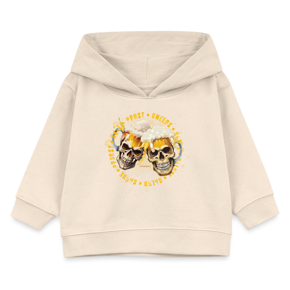 MNJS KIDS Bio Hoodie mit OKTOBERFEST EDITION BOYS PRINT - Weißgrau