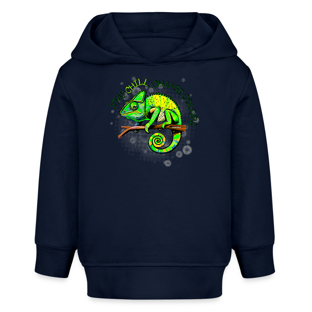 MNJS KIDS Bio Hoodie mit CAMAELEON PRINT - Navy