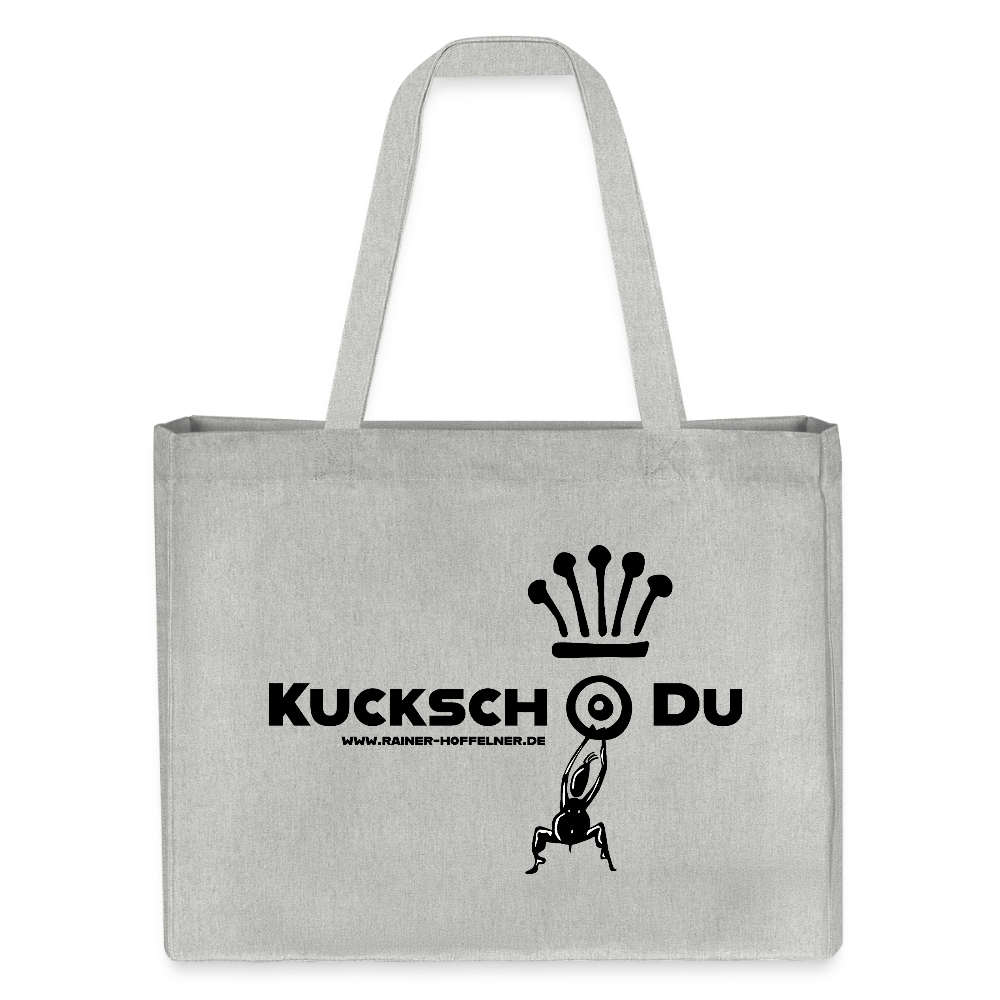 Recycelter Shopping Bag - Grau meliert