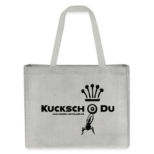 Recycelter Shopping Bag - Grau meliert