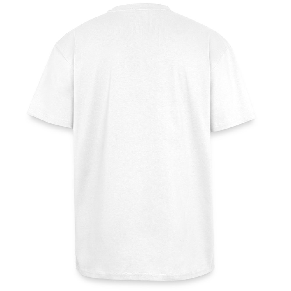 Heavy Oversize T-Shirt mit SUN KISSED PRINT - Weiß