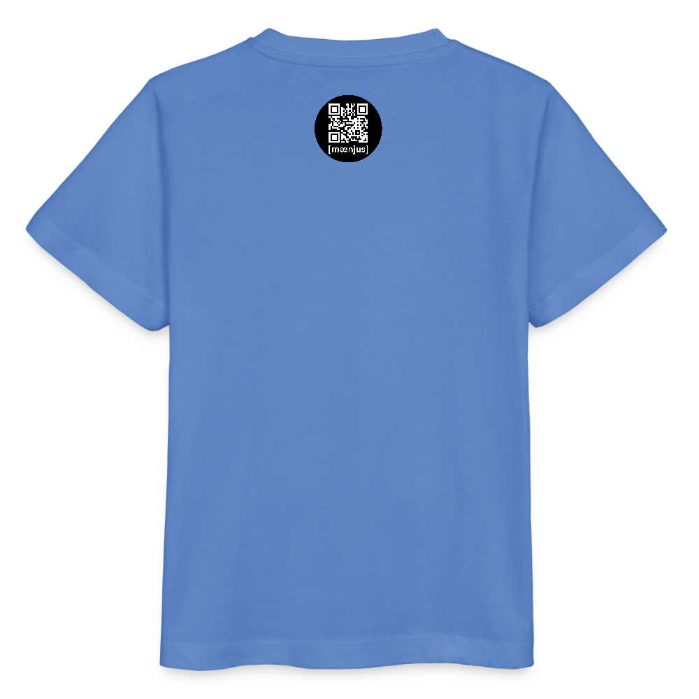 MNJS KIDS Bio T-Shirt mit MONKEY PRINT - Blau