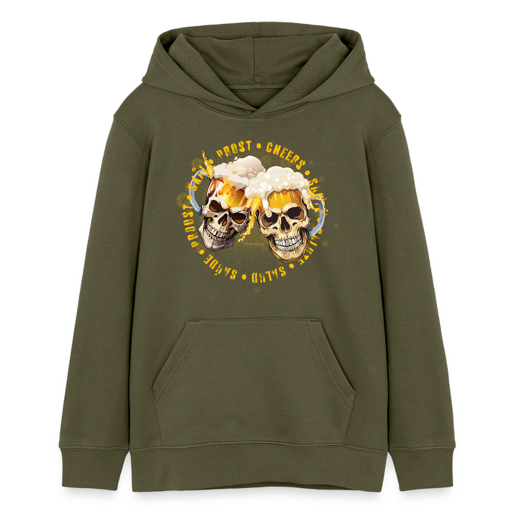 Teens Bio-Hoodie mit OKTOBERFEST EDITION BOYS PRINT - Khaki